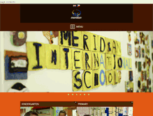 Tablet Screenshot of meridianedu.cz